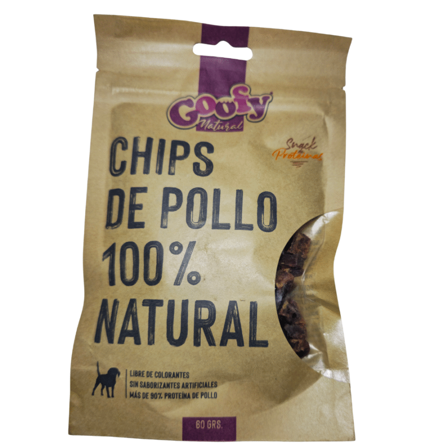 Goofy Natural – Chips de Pollo 100% Natural